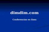 Conferencias en dimdim.com