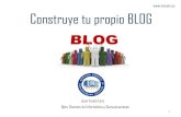 Seminario - Construye tu propio Blog