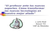 El Profesor Ante Los Nuevos Soportes Julio Real