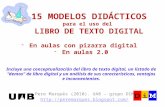 13 modelos didácticos de uso de los libros de texto digitales