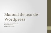 Manual de Uso de Wordpress