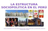 Estructura sociopolítica en el perú (final) Diapositivas  Sociedad y Estado