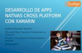 Como desarrollar aplicaciones moviles iii XAMARIN
