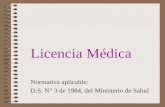 Licencias Médicas - Chile