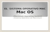 El  sistema operativo mac