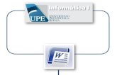 Upe tutorial word