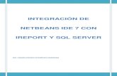 Integración de Netbeans con Ireport y SQL Server