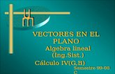 Vectores en el plano   algebra lineal