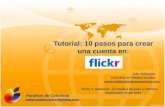 Como crear una cuenta en  flickr en 10 pasos