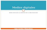 Medios digitales como herramientas para la organización