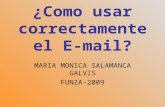 Como Usar Correctamente El E Mail