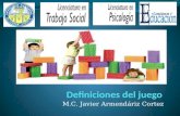 Diferentes definiciones del juego-Ludoterpia , Javier Armendariz Cortez, Universidad Autonoma de Ciudad Juarez