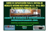 LA EVALUACIÓN INICIAL DEL POLITRAUMATIZADO CURSO PARA M.I.R. HOSPITAL DE EMERGENCIAS DE ROSARIO AÑO 2013 C.D.I.I. Prof. Dr. Luis del Rio Diez
