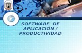 Software de Aplicación - Productividad