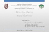 Topico selecto de ingenieria: Sistemas Mecatronicos - ESIME - ICA - IPN