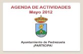 Pedrezuela "Agenda de Actividades" mayo de 2012