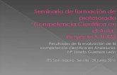 C2-Resultados de la evaluación de la competencia científica en Andalucía