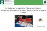 Reforma integral de la educacion basica