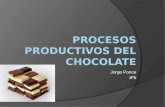 Procesos productivos del chocolate ponce 8ºb