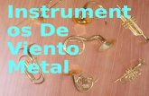 Instrumentos De Viento Metal