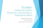 Hexagon Ecuador: Análisis Cambio Matriz Productiva