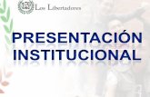 Presentacion institucional pedagogía de la lúdica.