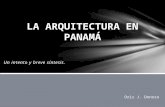 La arquitectura en panamá