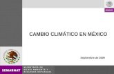 Cambio Climático en Mexico