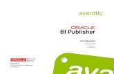 avanttic webinar BI Publisher 20120927