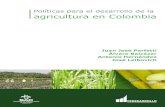 Libro: Políticas para el desarrollo de la agricultura en Colombia