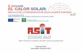 Calor Solar. Posibilidades de la energía solar térmica para la climatización de edificios. ASIT