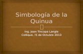 SIMBOLOGIA DE LA QUINUA