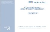 Catalogo formacion Autentia 2007..