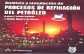 Analisis y simulacion de procesos de refinacion del petroleo
