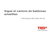 María Infante en TEDxLasPalmas