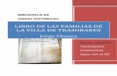 Trasobares: Libro de familias (s. XVI-XIX)