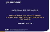 Manual registro de entidades de derecho privado