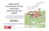 Salud emocional en las escuelas promotoras de salud de Aragón