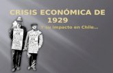 Crisis económica de 1929 y su impacto en Chile