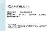 CAPÍTULO 3: PROCESO DE ATENCIÓN DE LOS ALUMNOS Y ALUMNAS CON NECESIDADES EDUCATIVAS ESPECIALES ASOCIADAS CON APTITUDES SOBRESALIENTES