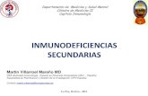 Inmunodeficiencias secundarias