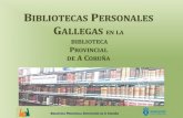 Bibliotecas Personales gallegas en la Biblioteca Provincial de A Coruña