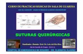 SUTURAS QUIRURGICAS. Prof. Dr. Luis del Rio Diez
