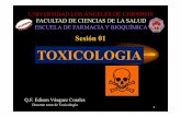 Introduccion toxicologia sesion 01 edivas