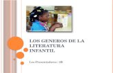 Los generos de la literatura infantil (cuento, fabula)