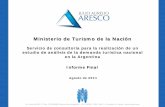 Estudio Cualitativo de Julio Aurelio para el Ministerio de Turismo de Argentina sobre vacaciones de verano