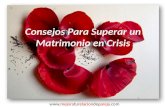 Guion consejos para superar un matrimonio en crisis