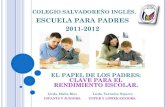 Escuela para padres Octubre 2011