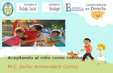 Aceptando al niño como individuoJavier Armendariz Cortez, Universidad Autonoma de Ciudad Juarez