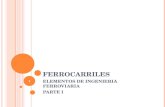 FERROCARRILES - ELEMENTOS DE INGENIERIA FERROVIARIA